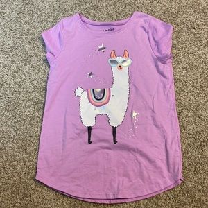 Girls shirt sleeve graphic tee